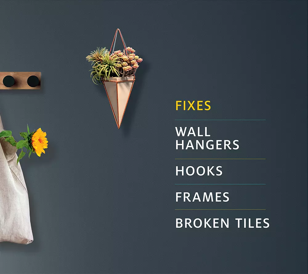 Fixes - Wall Hangers, Hooks, Frames & Broken Tiles